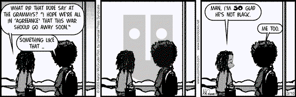 The Boondocks on Monday October 11, 2010 Comic Strip