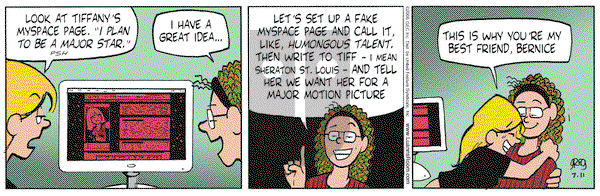 Luann on Tuesday July 11, 2006 Comic Strip