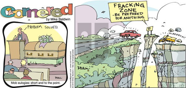 Cornered on Sunday January 13, 2013 Comic Strip
