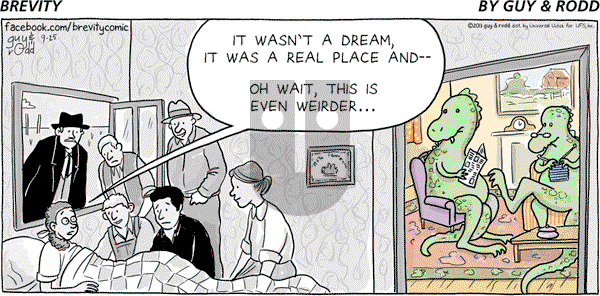 Brevity on Sunday September 25, 2011 Comic Strip