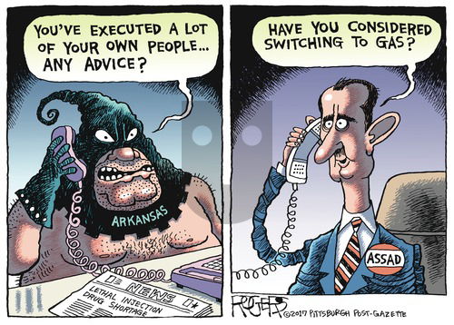 Rob Rogers on Sunday April 23, 2017 Comic Strip