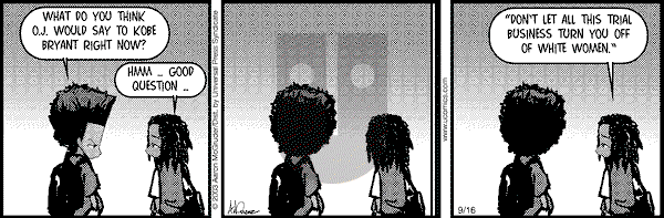 The Boondocks on Tuesday April 19, 2011 Comic Strip