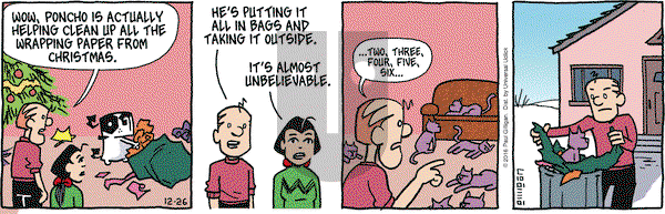 Pooch Cafe on Monday December 26, 2016 Comic Strip