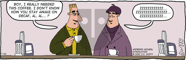 The Fusco Brothers - Saturday July 24, 2021 Comic Strip