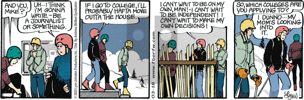 For Better or For Worse - Saturday March 18, 2023 Comic Strip