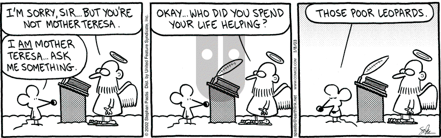 Pearls Before Swine - Wednesday January 8, 2003 Comic Strip