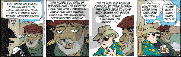 Doonesbury on Thursday April 2, 2009 Comic Strip