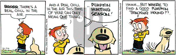 Red and Rover on Monday October 20, 2003 Comic Strip