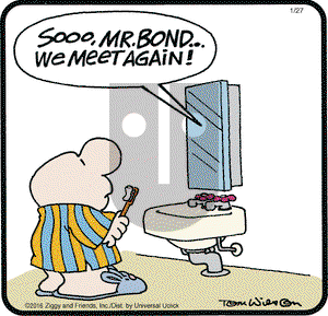 Ziggy on Wednesday January 27, 2016 Comic Strip