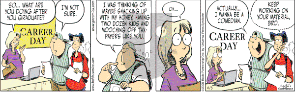 Baldo on Thursday April 3, 2008 Comic Strip