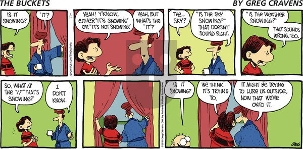 The Buckets on Sunday January 14, 2018 Comic Strip