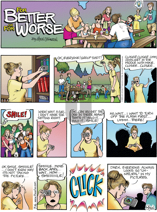For Better or For Worse - Sunday July 16, 2006 Comic Strip