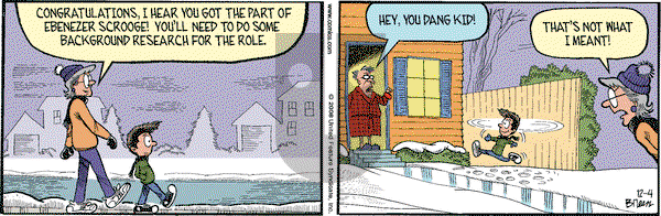 Grand Avenue on Thursday December 4, 2008 Comic Strip