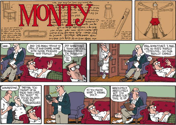 Monty on Sunday September 14, 2014 Comic Strip