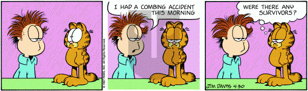 Garfield on Wednesday April 30, 1997 Comic Strip