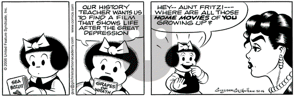 Nancy on Thursday November 30, 2006 Comic Strip