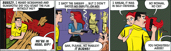 Rip Haywire on Wednesday October 1, 2014 Comic Strip
