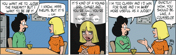 Luann on Thursday March 24, 2011 Comic Strip