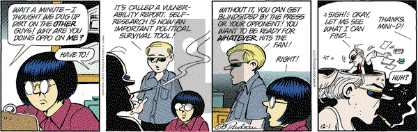 Doonesbury - Wednesday December 1, 1999 Comic Strip
