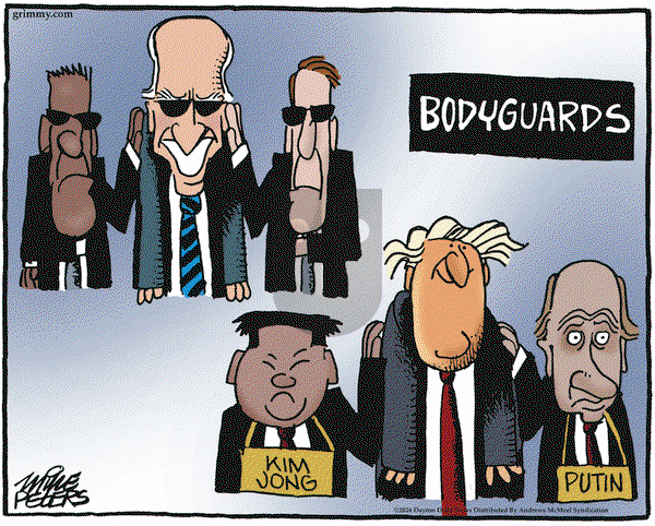 Mike Peters on Thursday May 30, 2024 Comic Strip
