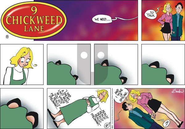 9 Chickweed Lane on Sunday September 2, 2018 Comic Strip