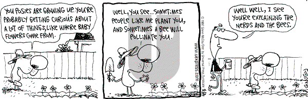 The Duplex on Thursday April 3, 1997 Comic Strip