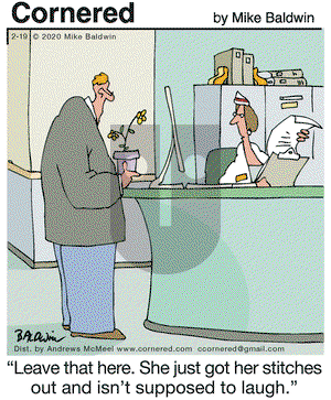 Cornered on Wednesday February 19, 2020 Comic Strip