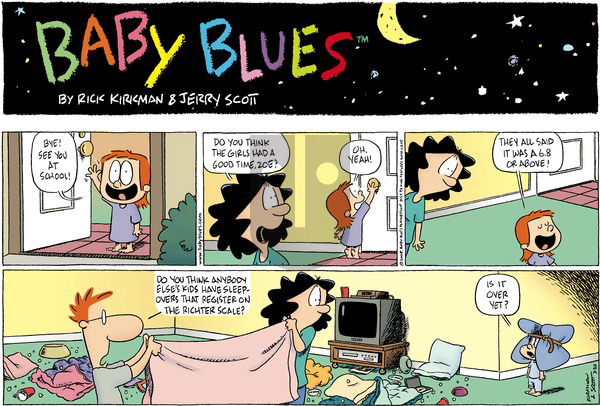 Baby Blues on Sunday March 30, 2008 Comic Strip