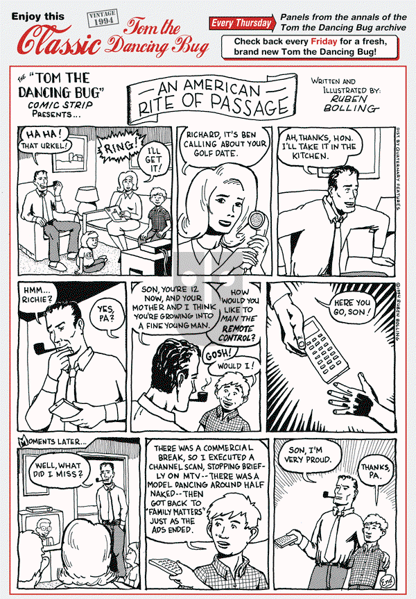 Tom the Dancing Bug on Thursday June 18, 2020 Comic Strip