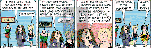 Cathy Classics on Saturday March 24, 2007 Comic Strip
