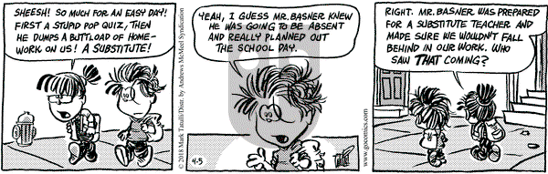 Heart of the City on Thursday April 5, 2018 Comic Strip