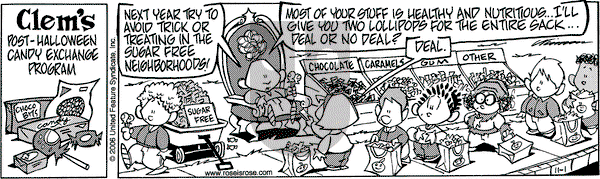 Rose is Rose on Wednesday November 1, 2006 Comic Strip