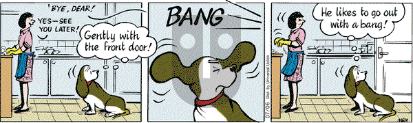 Fred Basset on Saturday July 6, 2013 Comic Strip