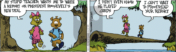 The Grizzwells on Friday July 24, 2015 Comic Strip