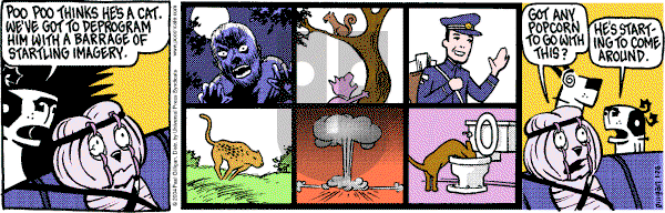 Pooch Cafe on Wednesday January 28, 2004 Comic Strip