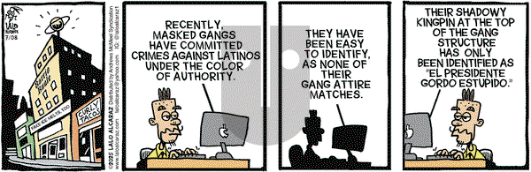 La Cucaracha on 2025-07-08 Comic Strip