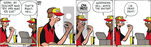 Lucky Cow on Thursday March 13, 2025 Comic Strip