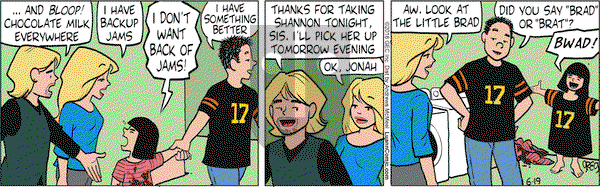 Luann on Tuesday June 19, 2018 Comic Strip
