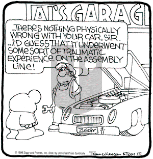 Ziggy on Sunday April 16, 2000 Comic Strip