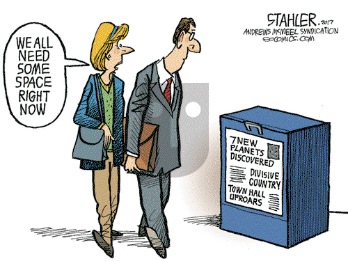 Jeff Stahler on Friday February 24, 2017 Comic Strip
