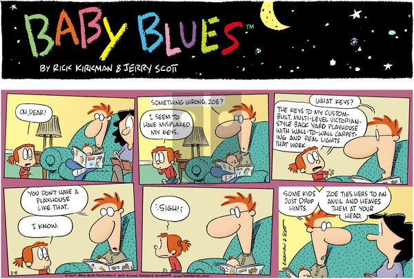 Baby Blues on Sunday July 26, 2009 Comic Strip