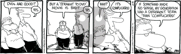 The Buckets on Saturday May 19, 2007 Comic Strip