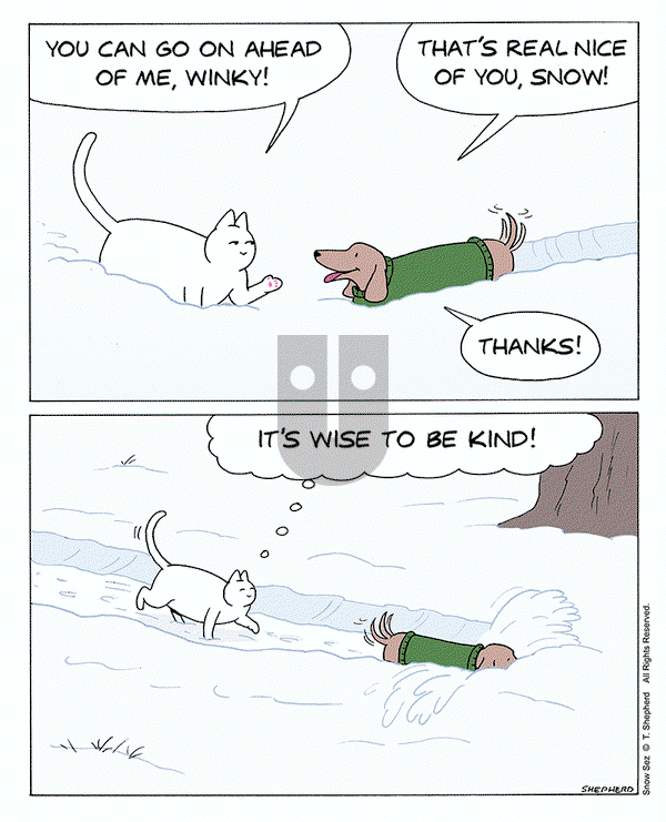 Snow Sez - Monday February 17, 2025 Comic Strip