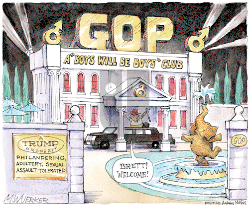 Matt Wuerker on Tuesday September 18, 2018 Comic Strip