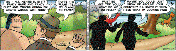 Alley Oop on Monday September 11, 2017 Comic Strip