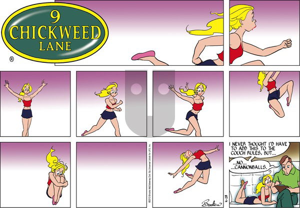 9 Chickweed Lane on Sunday April 28, 2013 Comic Strip