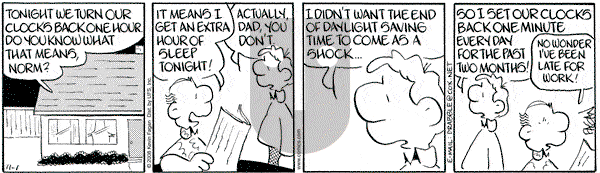 Drabble on Saturday November 1, 2008 Comic Strip