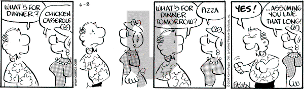 Drabble on Tuesday June 8, 2004 Comic Strip