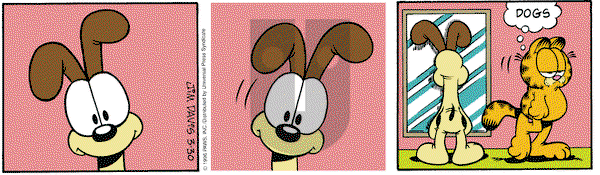 Garfield - Saturday March 30, 1996 Comic Strip