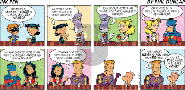 Ink Pen - Sunday June 13, 2010 Comic Strip